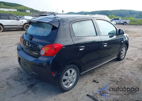 2015 Mitsubishi Mirage Es from USA, damaged, VIN ML32A4HJ6FH034483